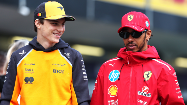 Lewis Hamilton offers advice to Oscar Piastri on competing with Lando Norris at McLaren F1: "Don't give back..."