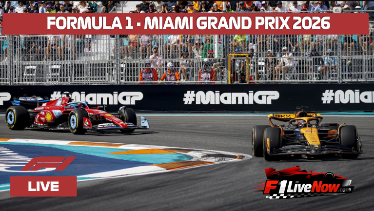 Watch Formula 1 Live Today: Practice 1, Sprint Qualifying, Sprint, Qualififying and Race of the 2026 Miami Grand Prix for Free